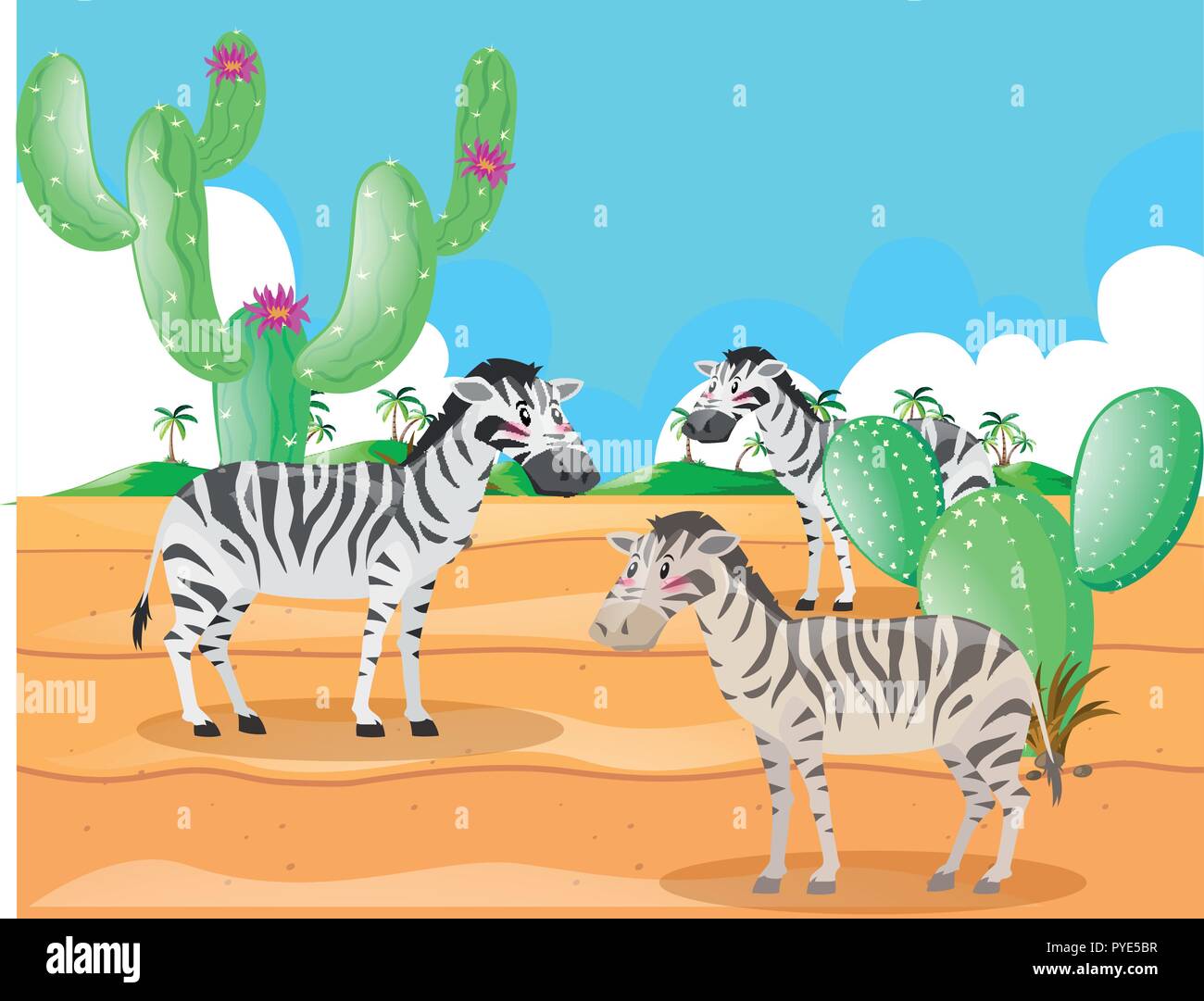 Desert living Stock Vector Images - Alamy