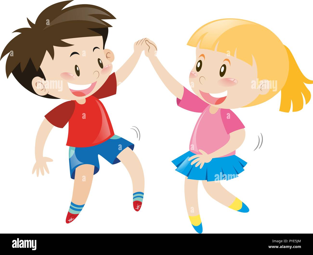 Boy And Girl Holding Hands Illustration Stock Vector Image Art Alamy Boy And Girl Holding Hands Illustration Stock Vector Image Art Alamy