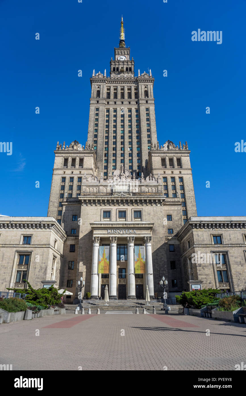 Joseph stalin palace of culture and science hi-res stock photography ...