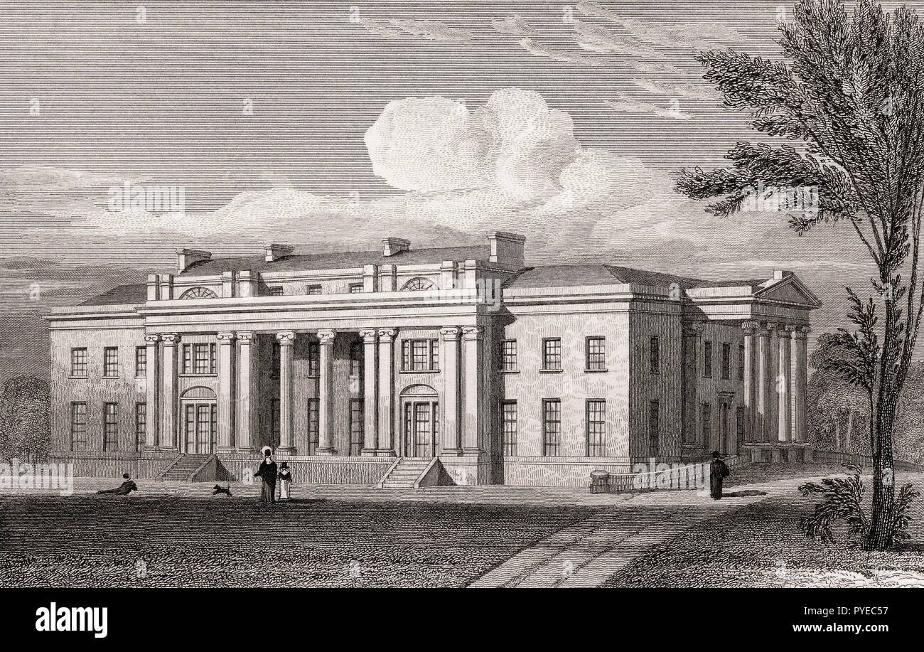 Balbirnie House Glenrothes Central Fife Scotland 19th Century From 
