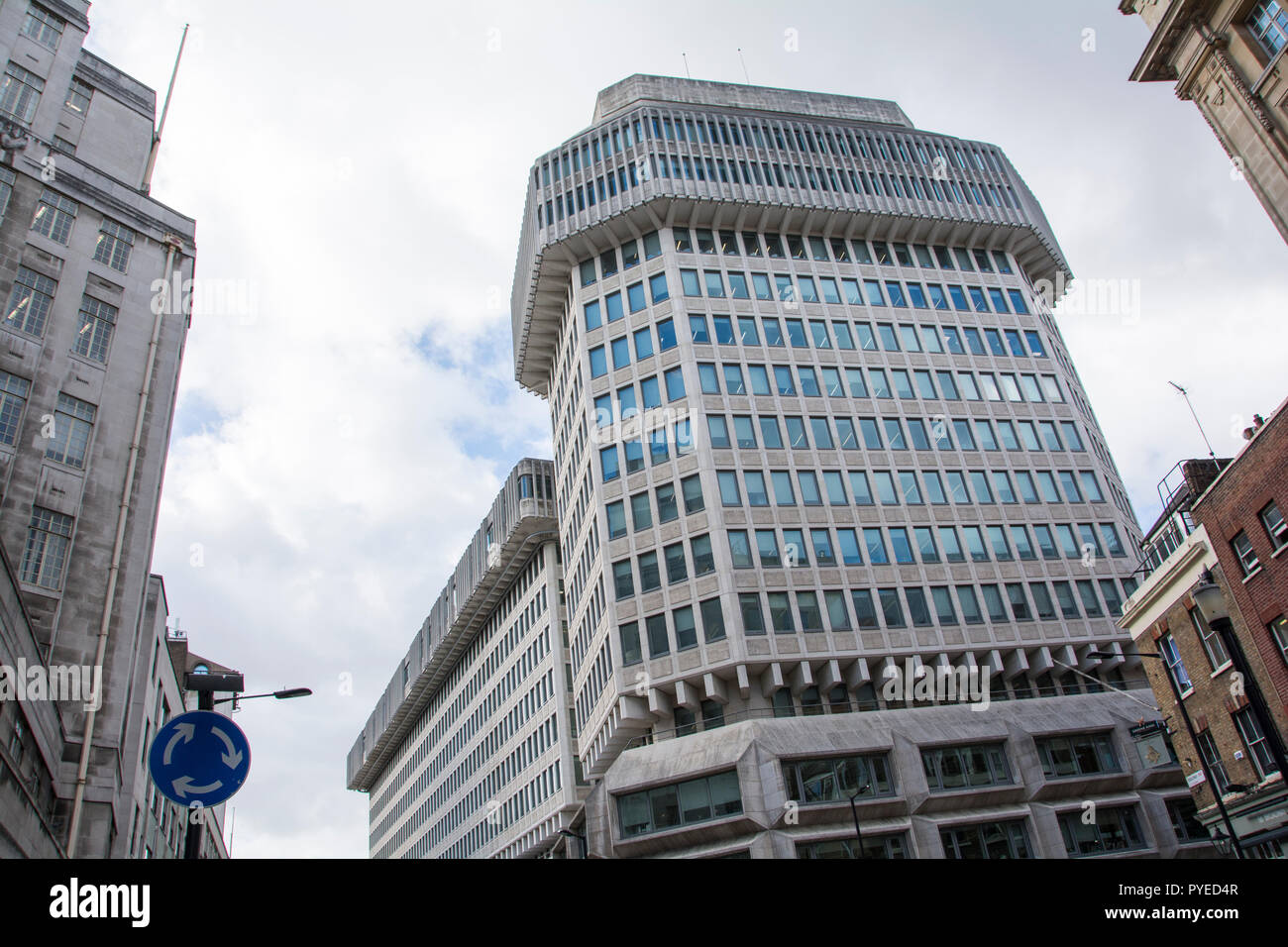 The Ministry of Justice (MoJ) building on Petty France, Westminster, London, SW1, UK Stock Photo