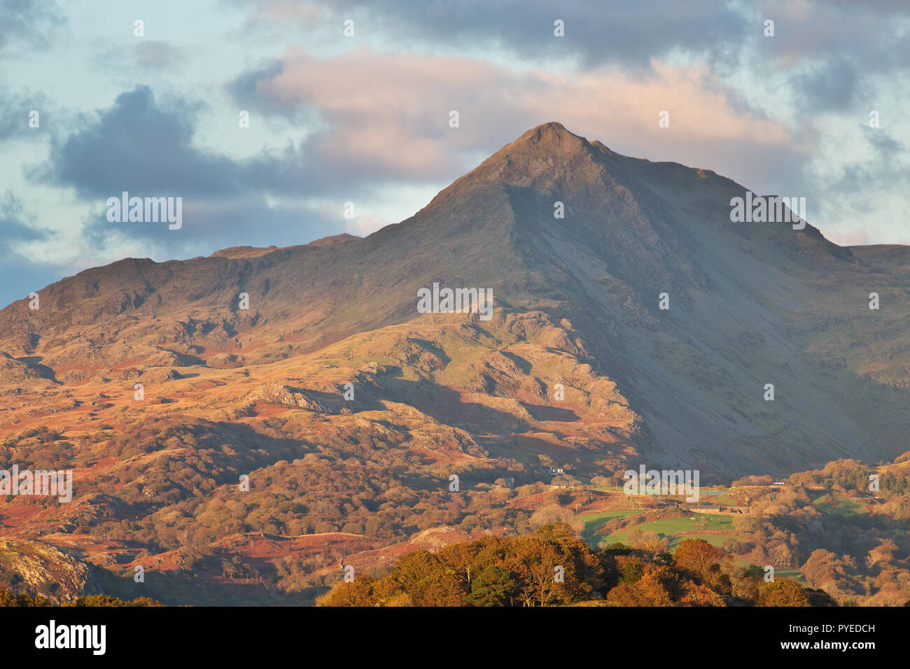 Welsh mountains Stock Photo
