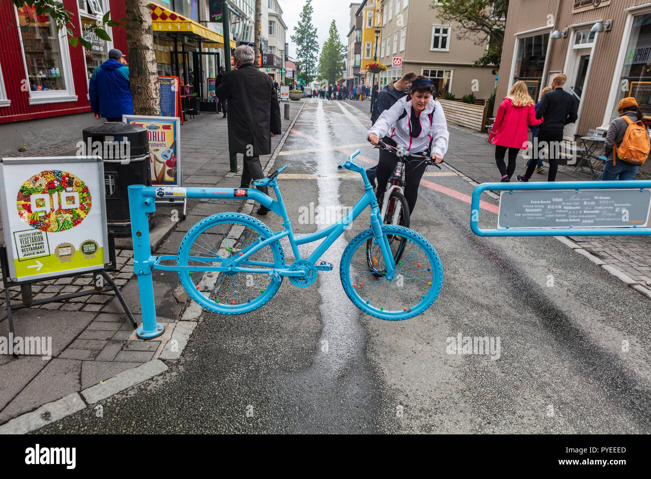 Reykjavík, Iceland may not be the most bikefriendly city in Europe