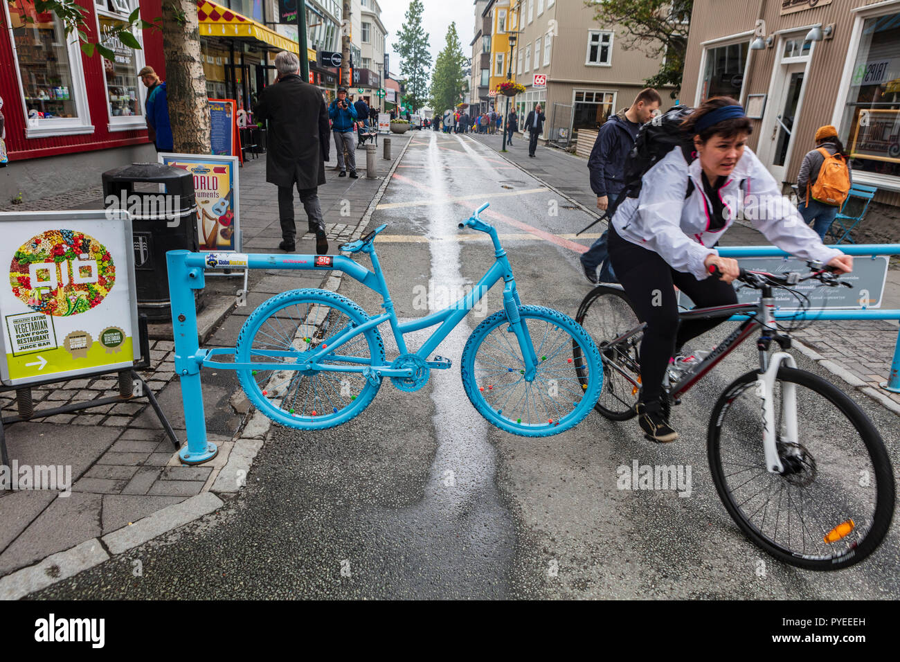 Reykjavík, Iceland may not be the most bikefriendly city in Europe
