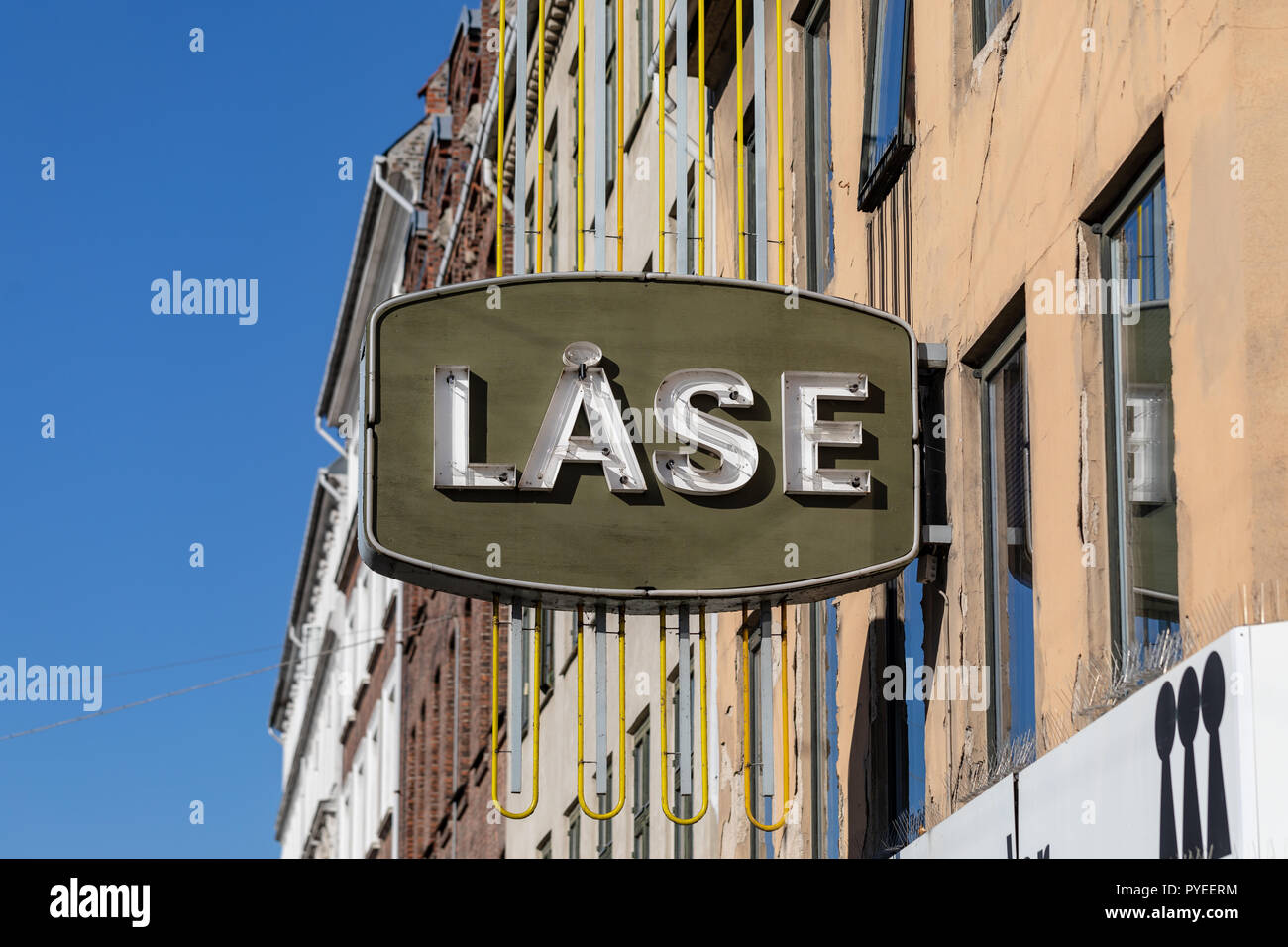 Sign in danish hi-res stock photography and images Alamy