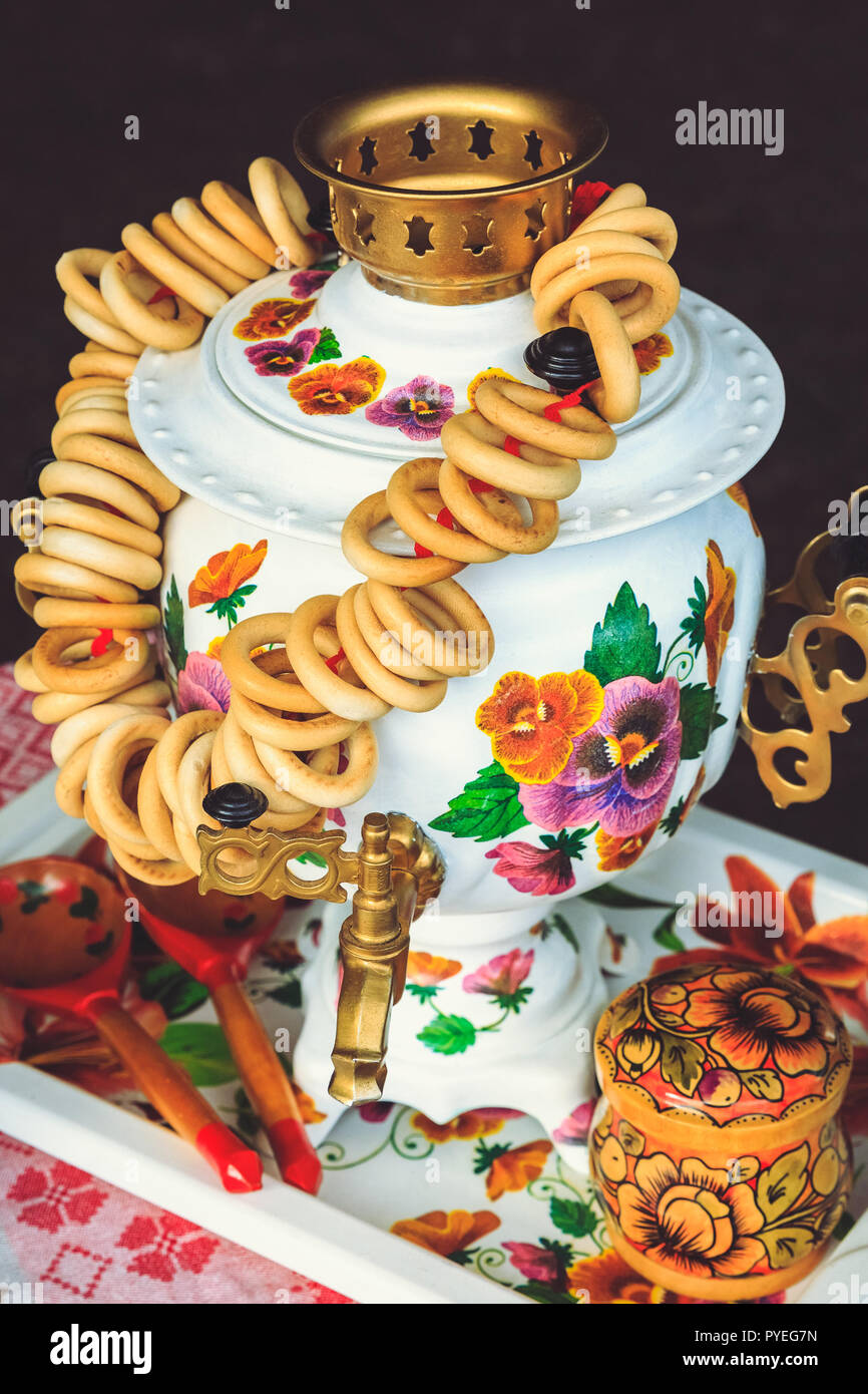 Samovar Tea Stock Photos & Samovar Tea Stock Images - Alamy