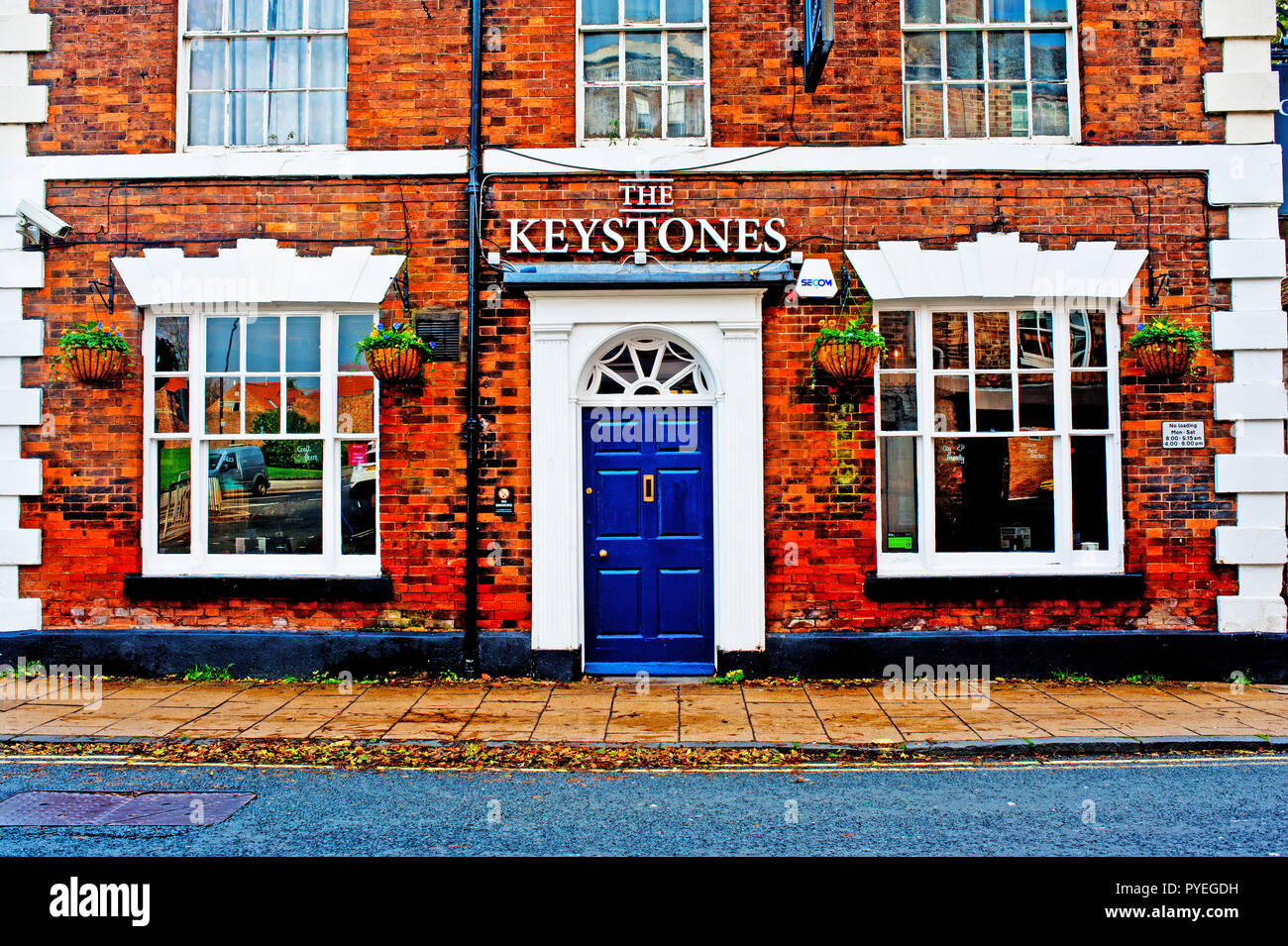 The Keystones, Monk Bar, York, England Stock Photo Alamy