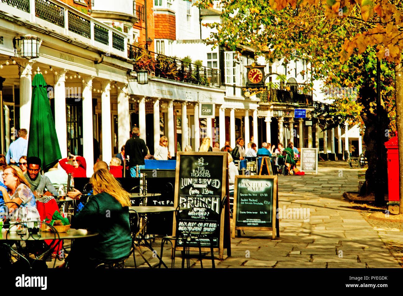 The Pantiles Tunbridge Wells, Kent, England Stock Photo Alamy