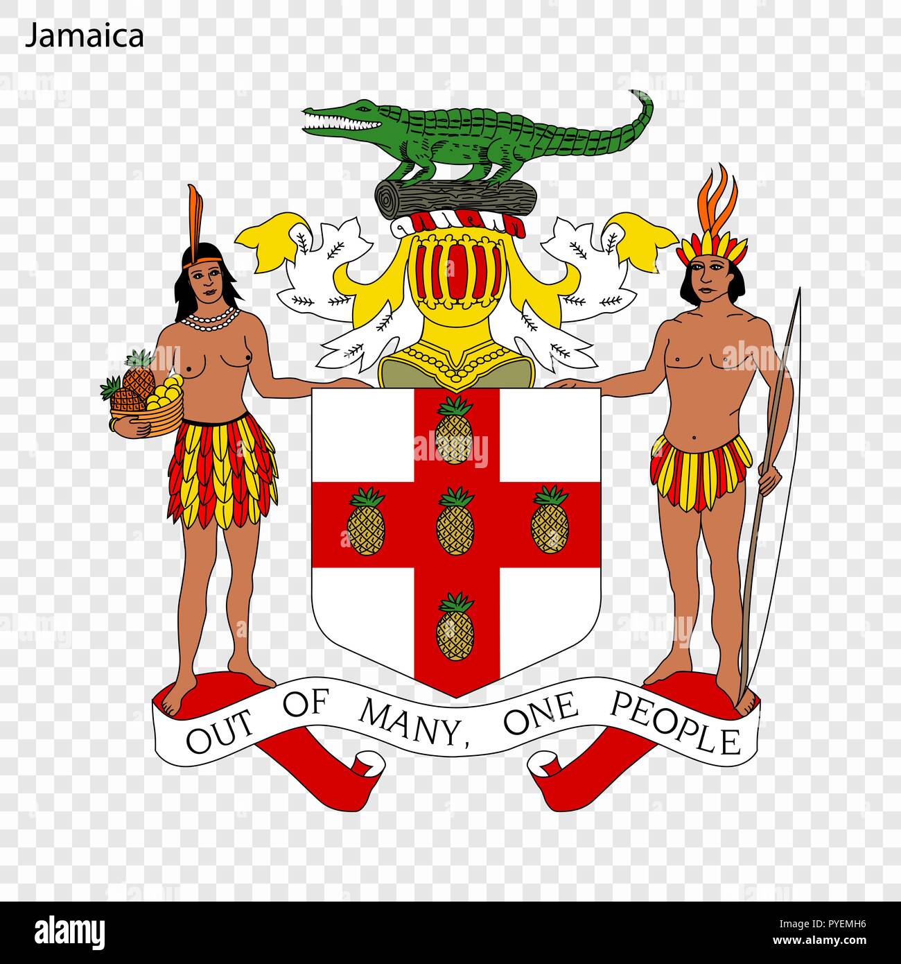 Jamaica coat of arms hires stock photography and images Alamy