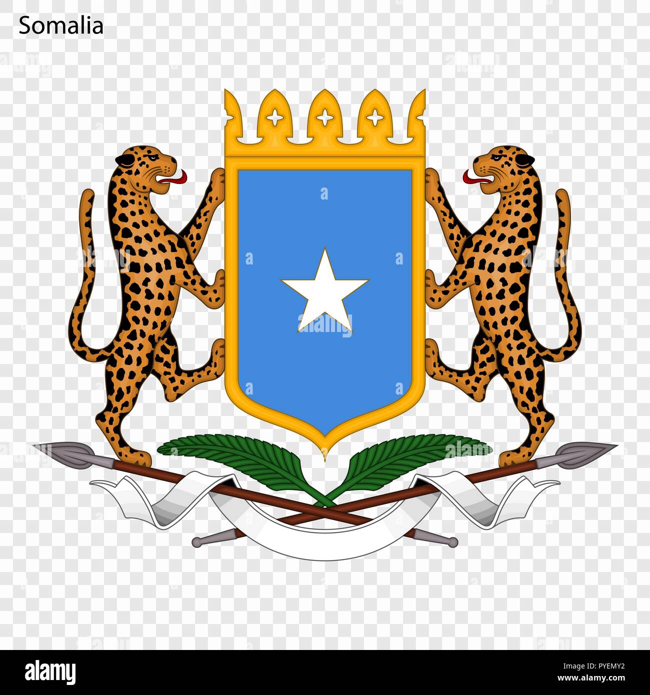 Symbol of Somalia. National emblem Stock Vector Image & Art - Alamy