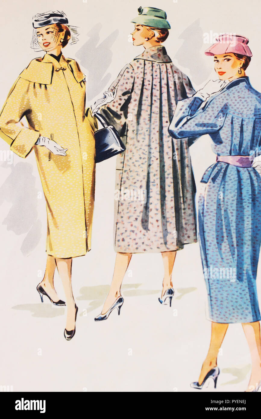 1950s clothing hi-res stock photography and images - Alamy