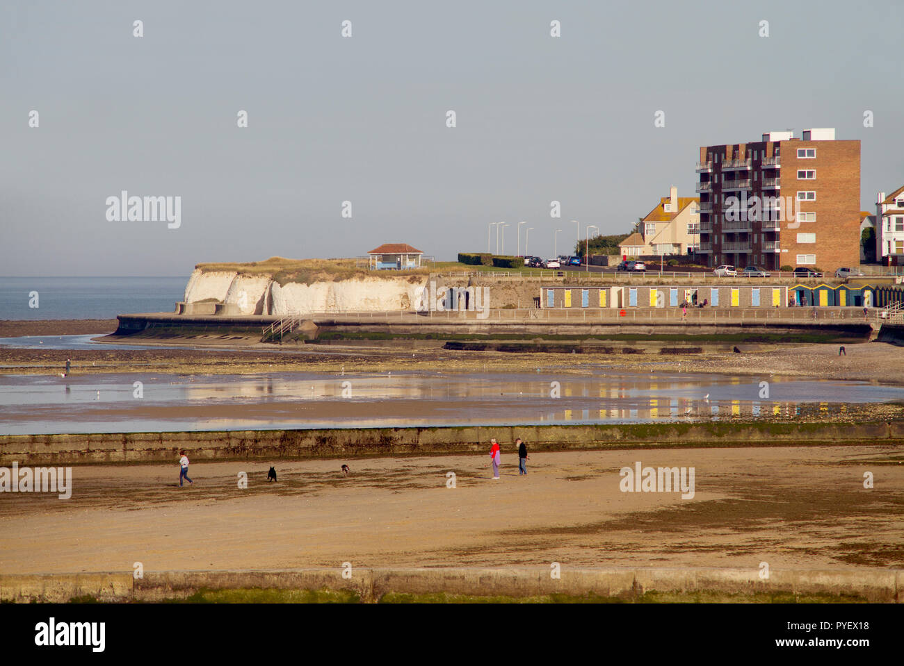 The seaside town of BirchingtononSea on the north east coast of Kent