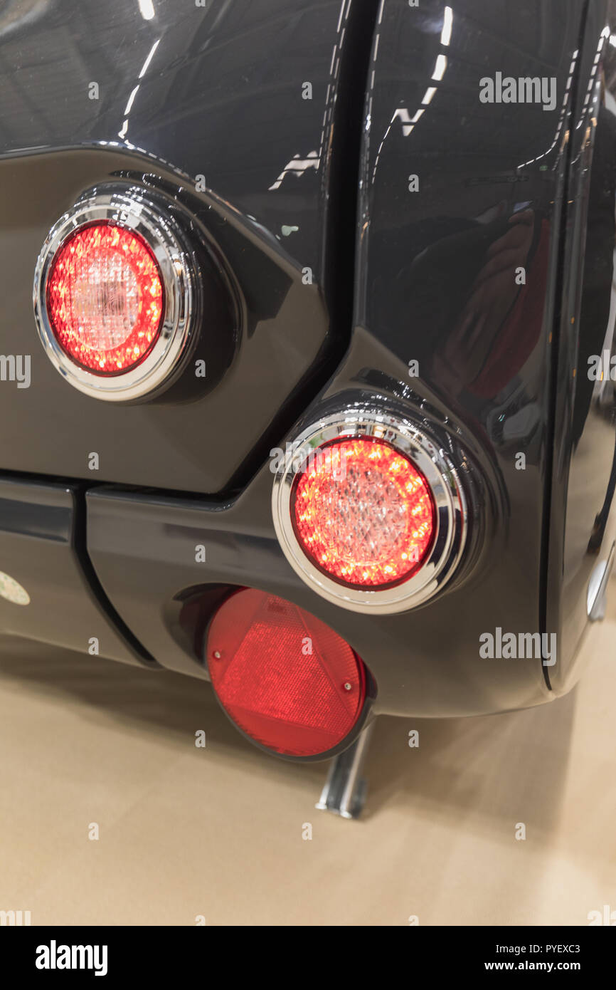 detailed view of led rear lights of a caravan, switzerland Stock Photo -  Alamy