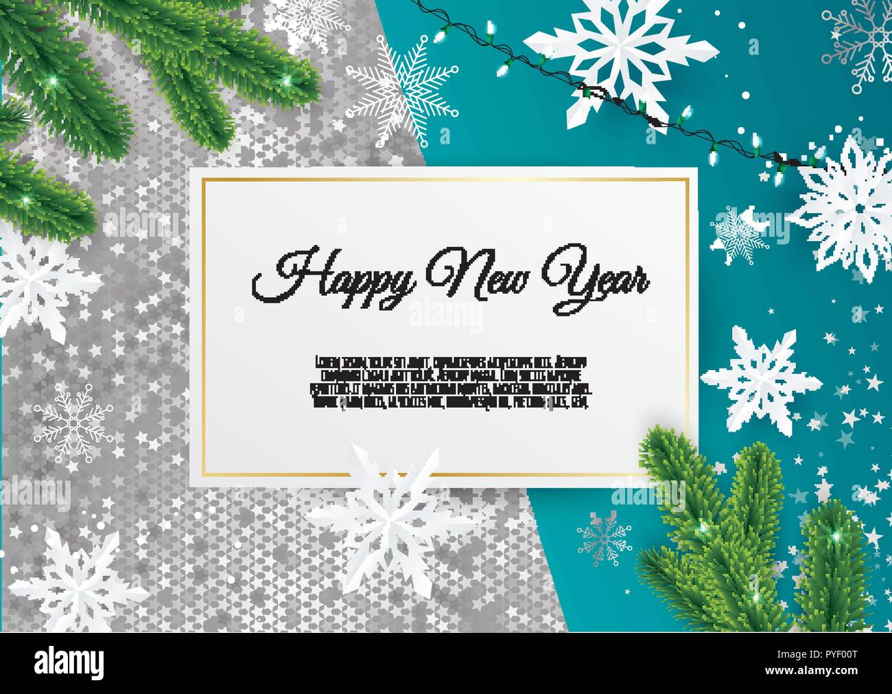 Christmas and New Year background with Gold glitter texture. Xmas card ...