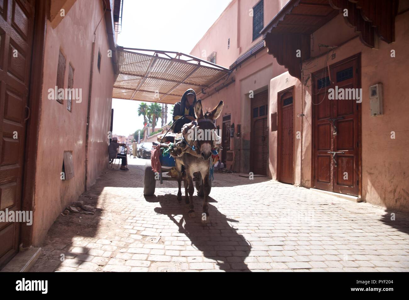 Marrakesh street photography, Morocco Stock Photo
