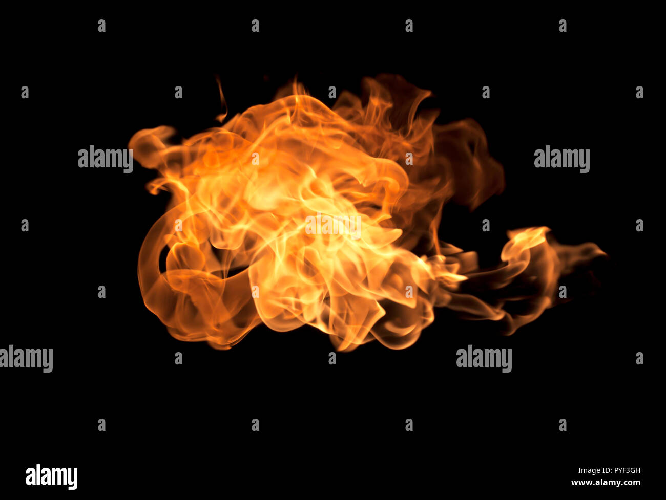 Abstract Fog or smoke isolated transparent special effect Stock Photo