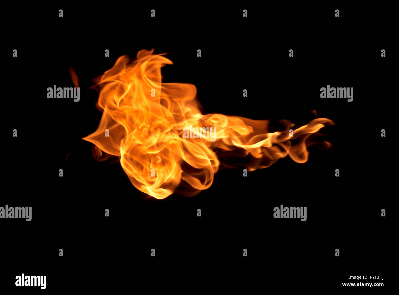 Abstract Fog or smoke isolated transparent special effect Stock Photo