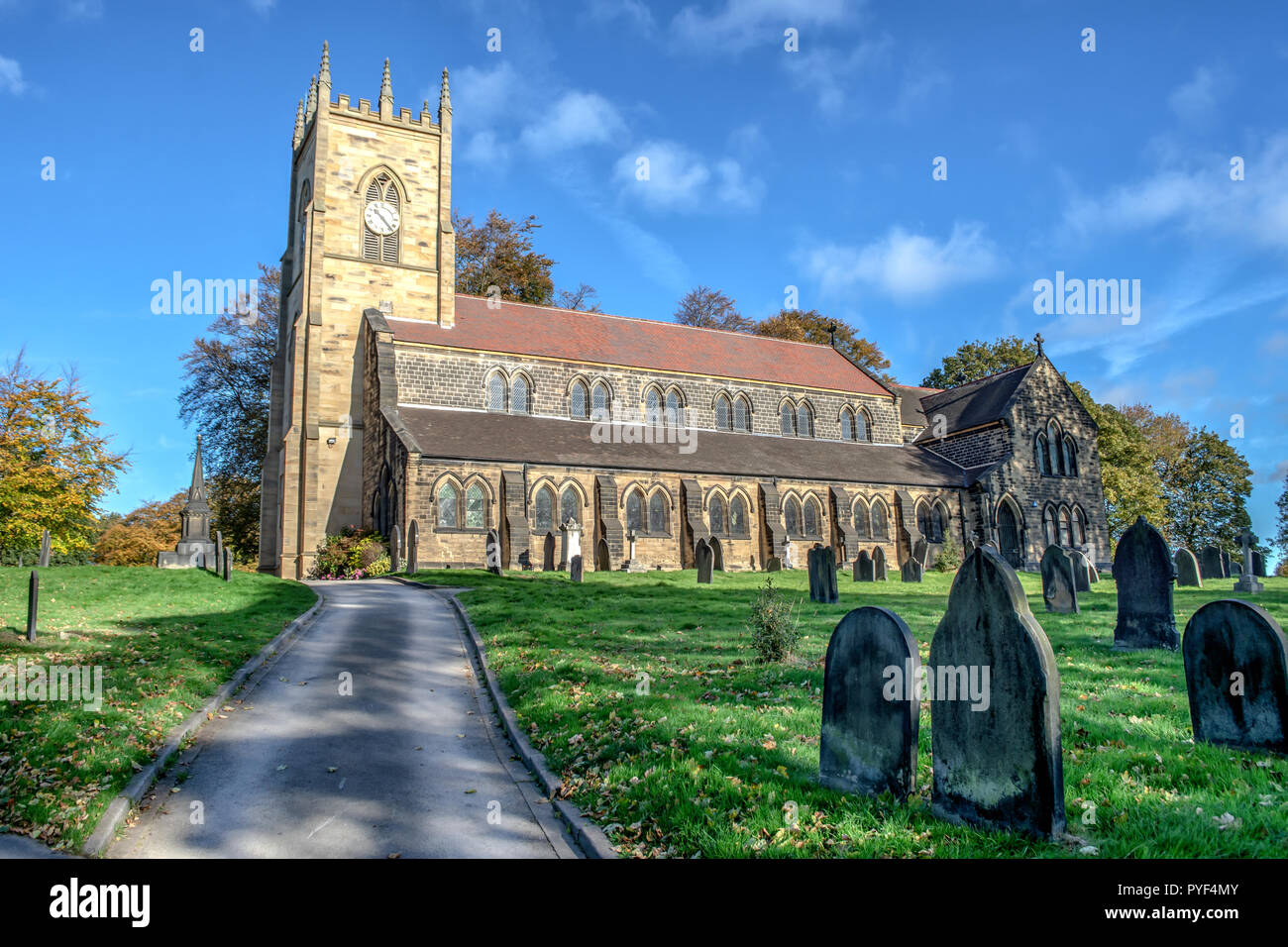 St Margerets Church, Swinton, South Yorkshire Stock Photo Alamy