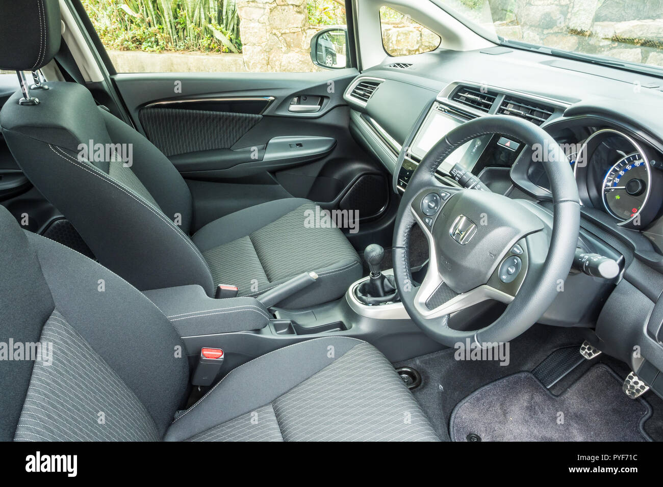 Hong Kong China Feb 21 2018 Honda Jazz Rs Mt 2018