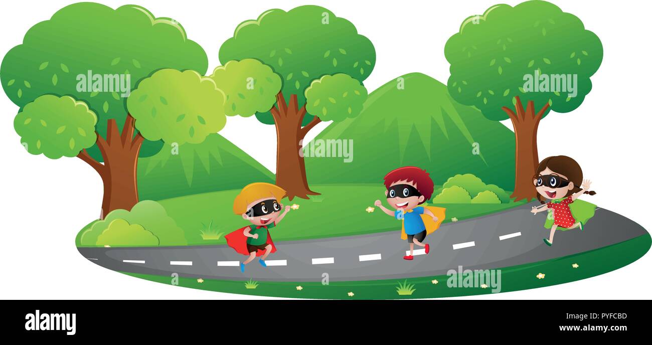 Kids Playing Clipart Images – Browse 73,431 Stock Photos, Vectors