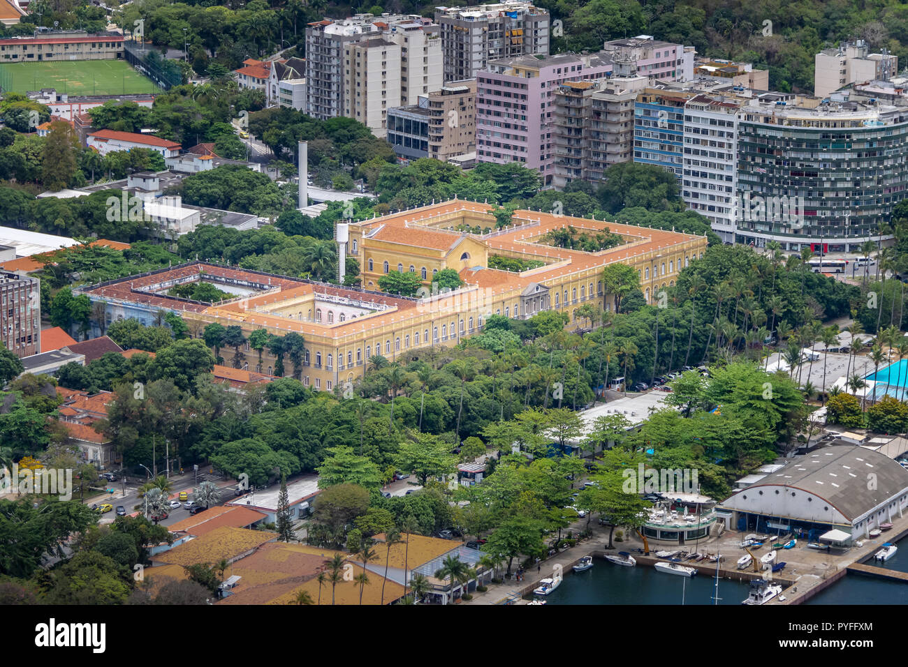 Rio de Janeiro University (UFRJ) - Rio de Janeiro, Brazil Stock Photo