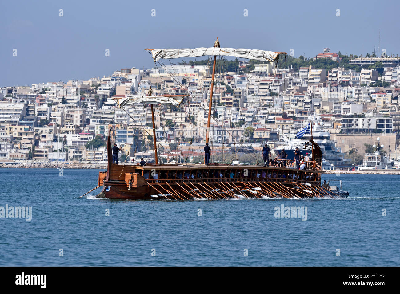 Greek ship olympias hi-res stock photography and images - Alamy