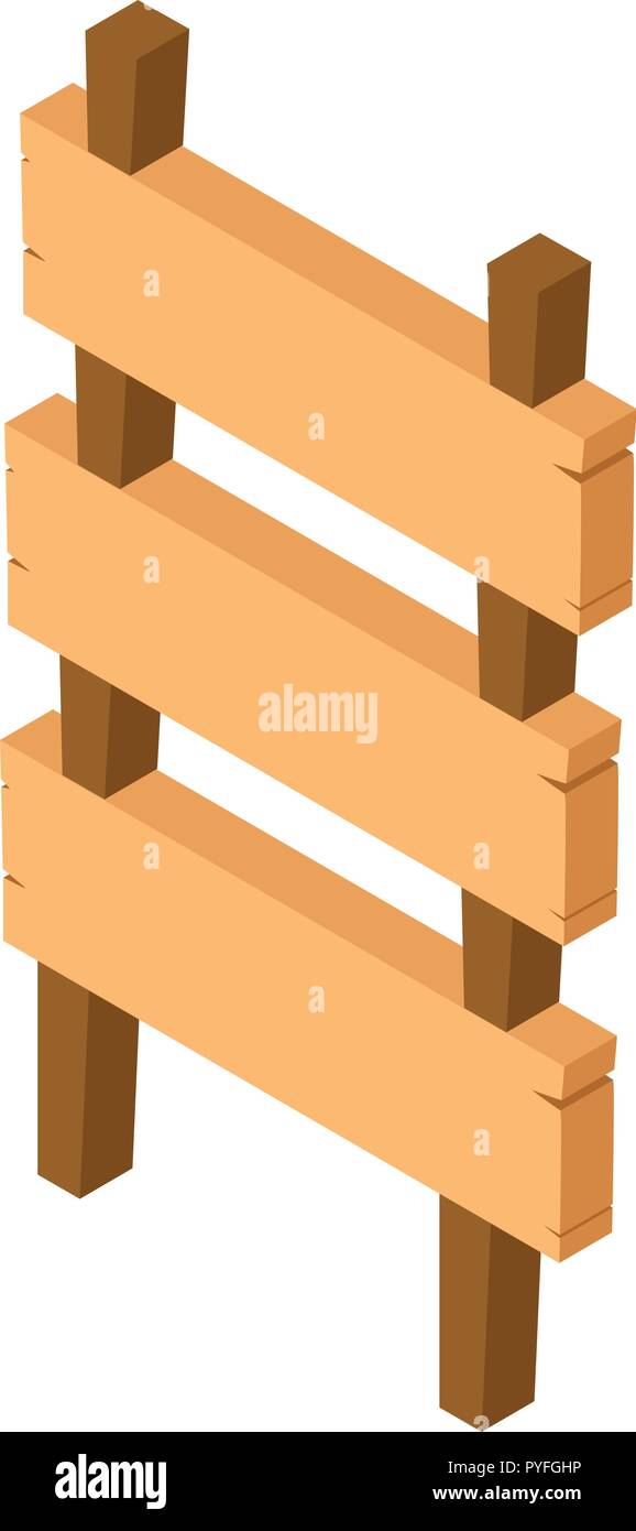 3D design for wooden sign illustration Stock Vector Image & Art - Alamy