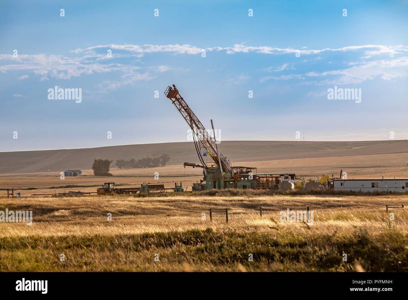Alberta oil rig hires stock photography and images Alamy