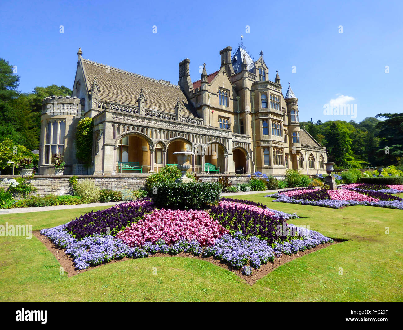 National Trust Tyntesfield House near Bristol, North Somerset, England UK a Victorian mansion