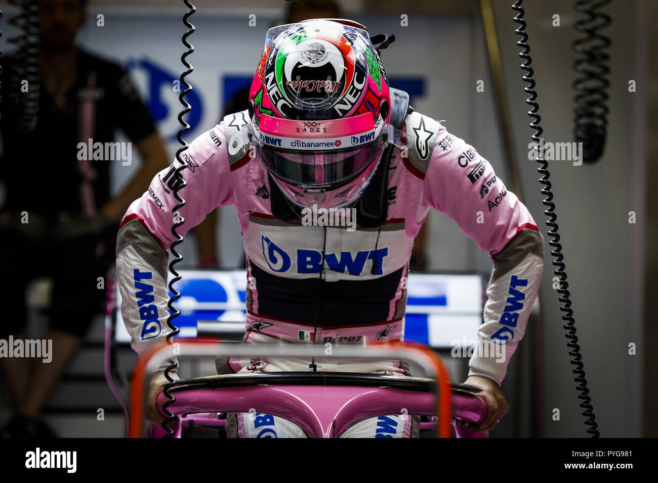 sergio perez 2018