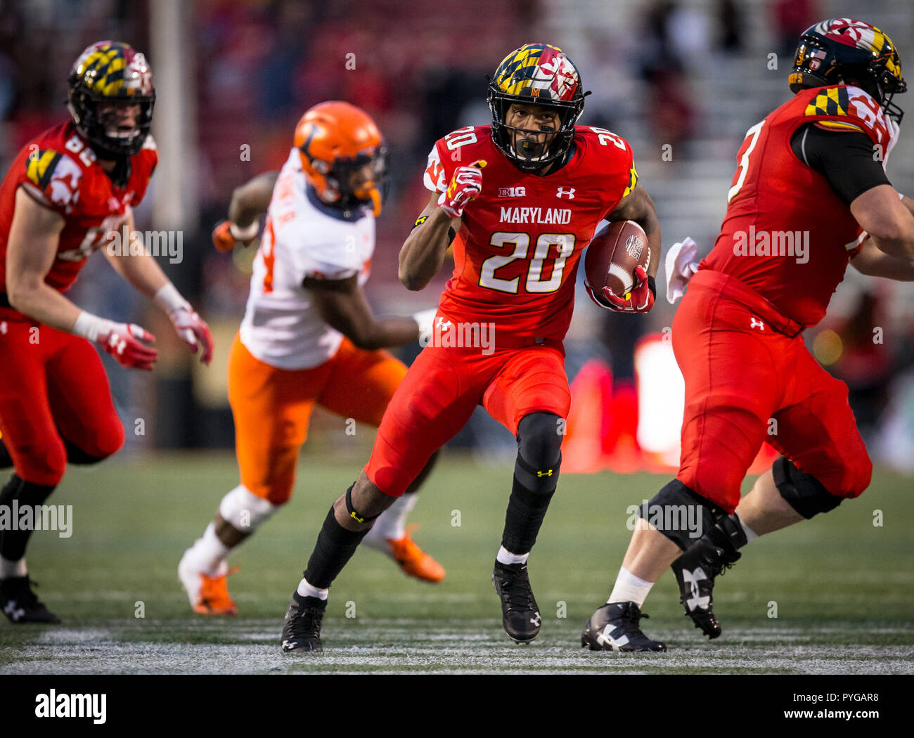 College Park Md Usa 27th Oct 2018 Maryland Terrapins