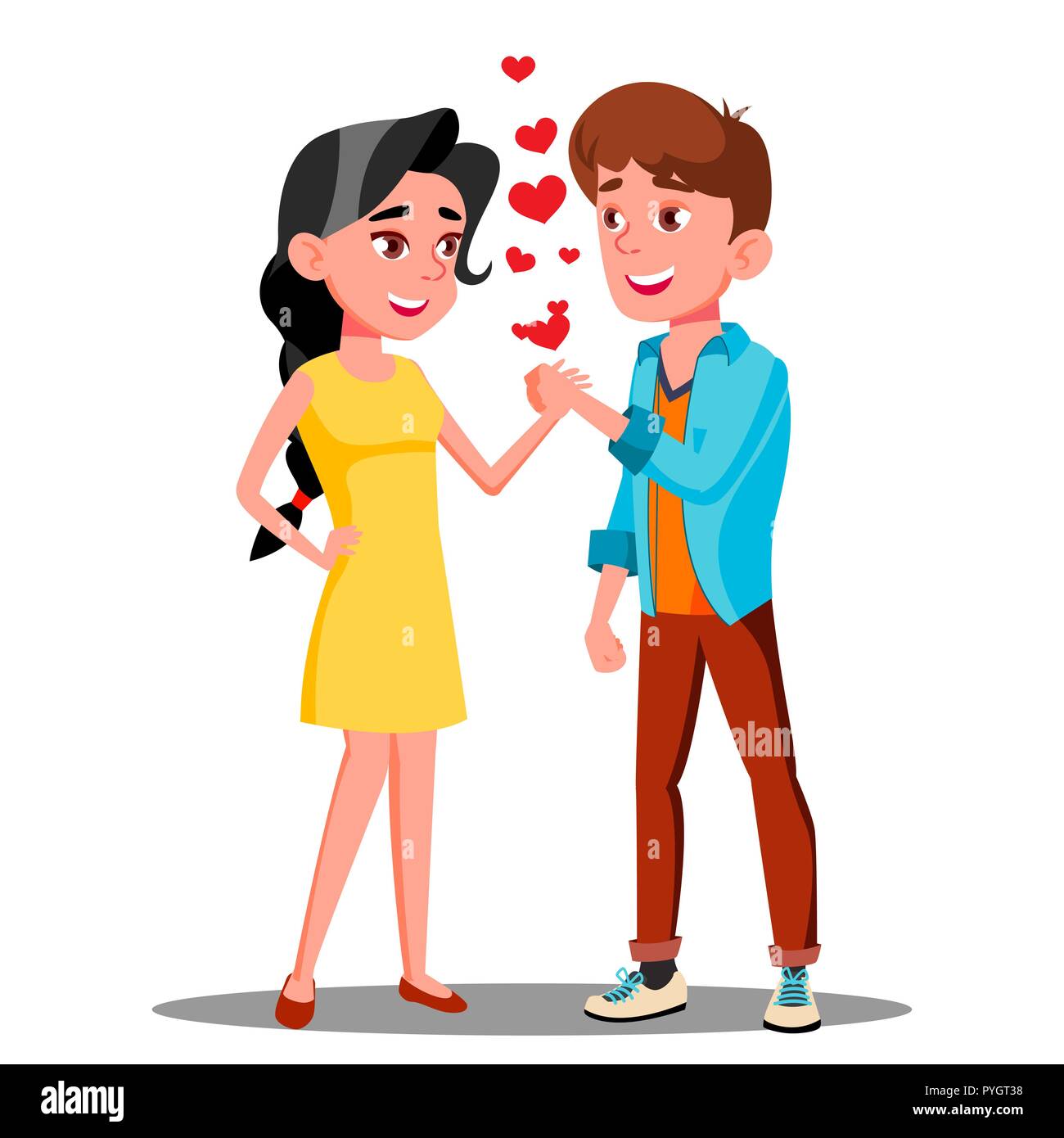 Teens Boy And Girl Holding Hand Together Romantic Moment Vector Isolated Illustration Stock Vector Image Art Alamy Teens Boy And Girl Holding Hand Together Romantic Moment Vector Isolated Illustration Stock Vector Image Art Alamy