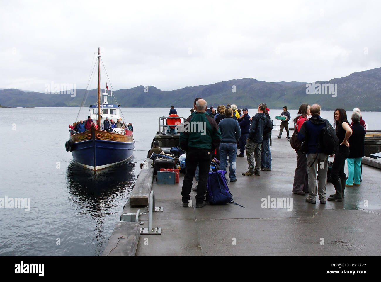 The Only Mode Of Transport To The Small Village Of Knoydart Which