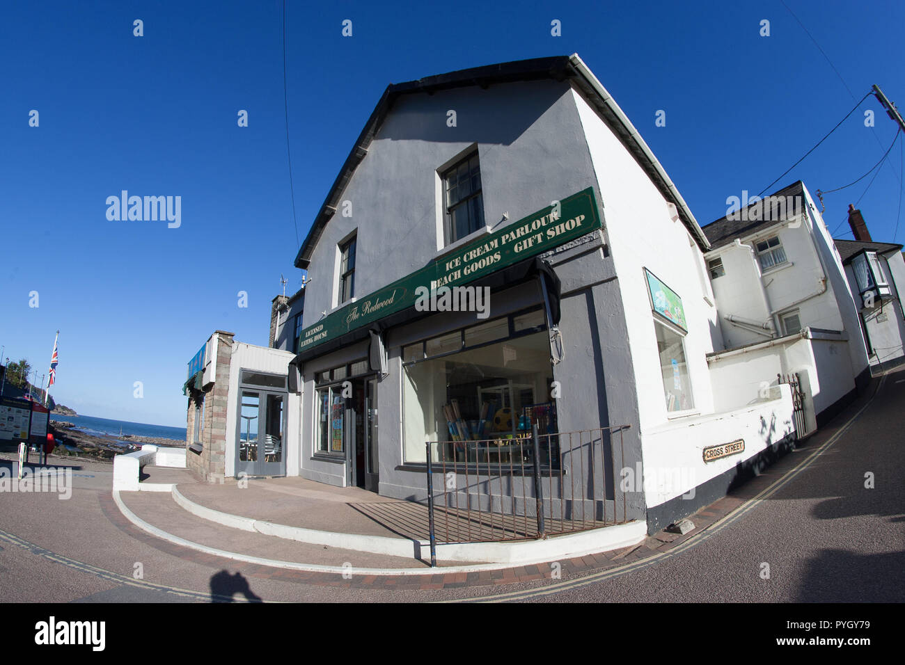 Combe Martin North Devon Stock Photo Alamy