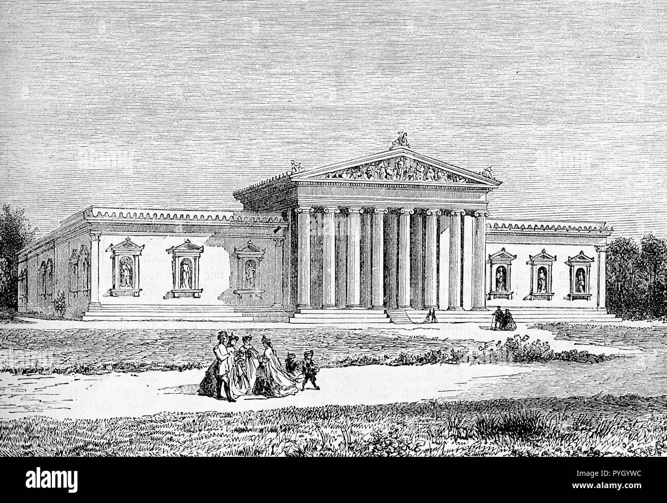Neoclassical Architecture Sketch: Old Building in Wine Country Italy Stock  Illustration - Illustration of hand, meticulous: 284611518