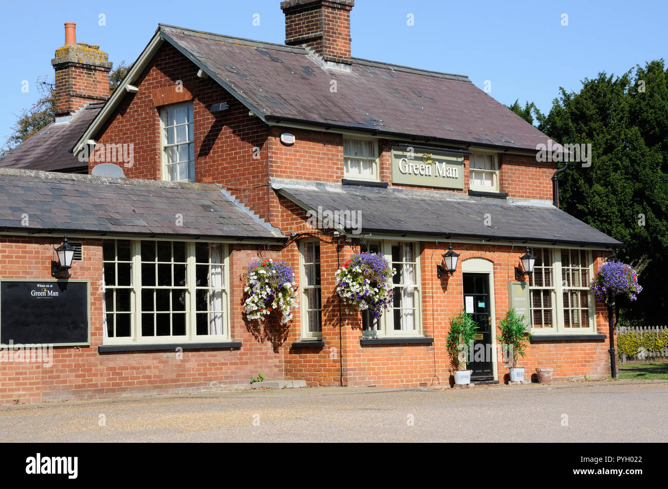 The Green Man Inn, Great Wymondley, Hertfordshire, was originally known ...