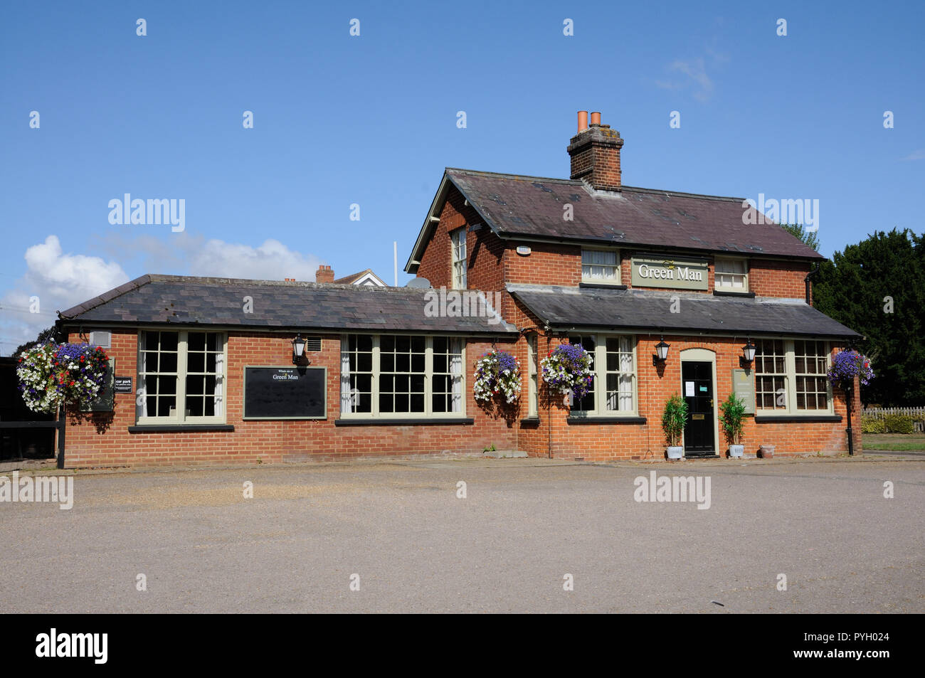 The Green Man Inn, Great Wymondley, Hertfordshire, was originally known ...