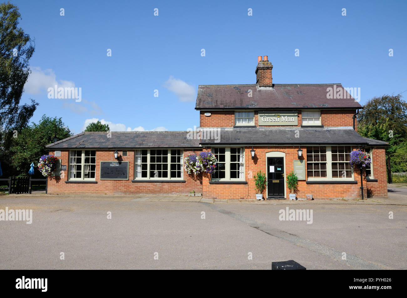 The Green Man Inn, Great Wymondley, Hertfordshire, was originally known ...