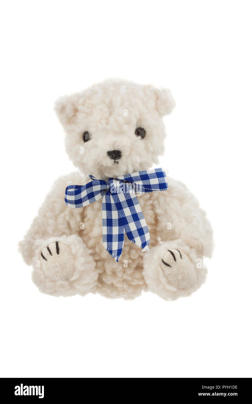 teddy bear isolated on white background Stock Photo - Alamy