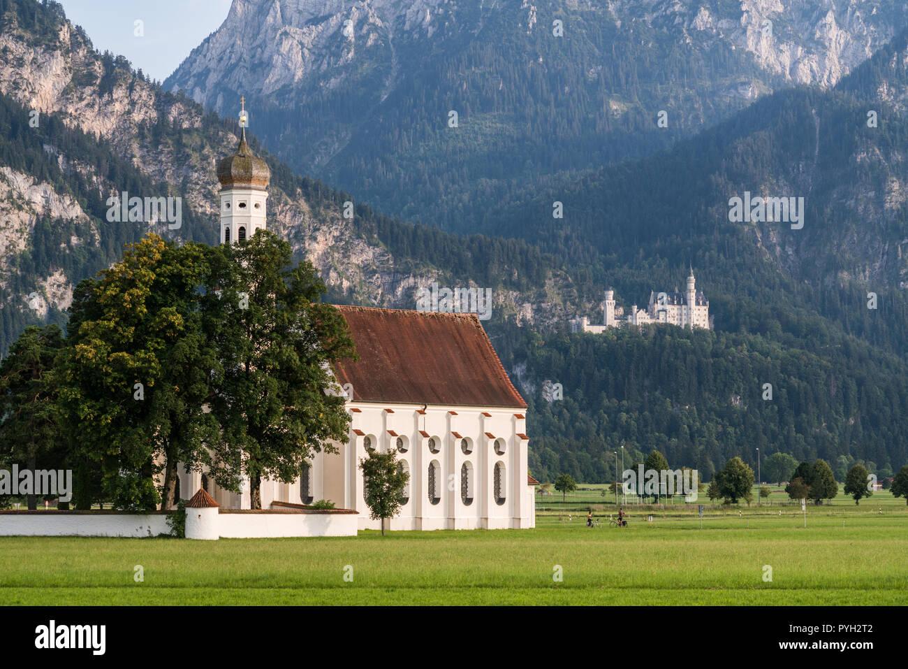 St coloman pilgrimage church neuschwanstein hi-res stock photography ...