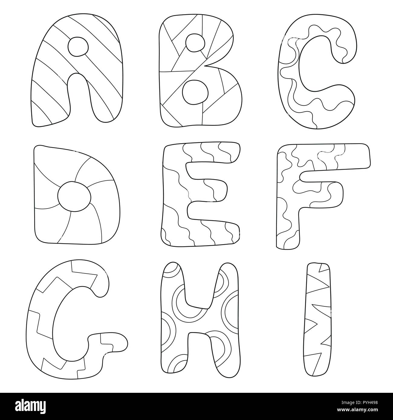 97 Cartoon Alphabet Coloring Pages Pictures 97 Cartoon Alphabet Coloring Pages Pictures