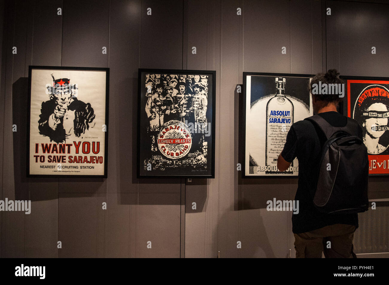 Watching The The Series Regards From Sarajevo By Trio Sarajevo Graphic Design Group Remake Of 