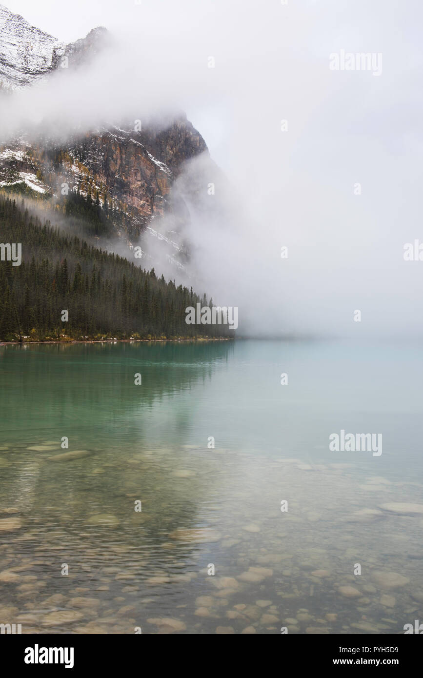 Lake Louise, Banff NP, Alberta, Canada, by Bruce Montagne/Dembinsky Photo Assoc Stock Photo