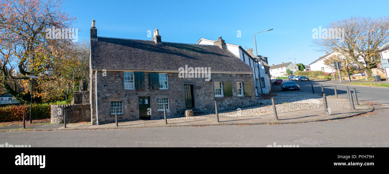 Weaver's Cottage, Kilbarchan, Scotland, UK Stock Photo Alamy