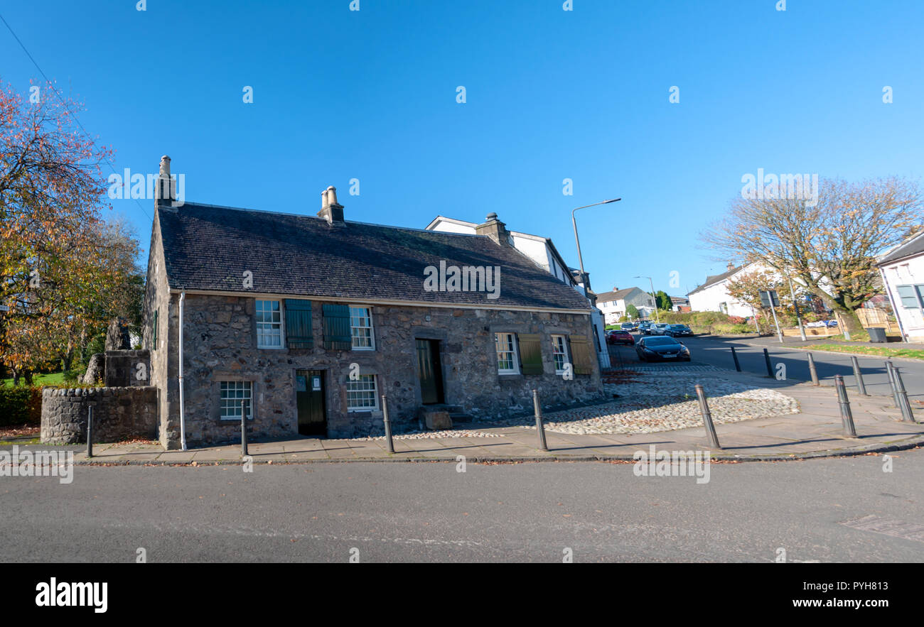 Weaver's Cottage, Kilbarchan, Scotland, UK Stock Photo Alamy