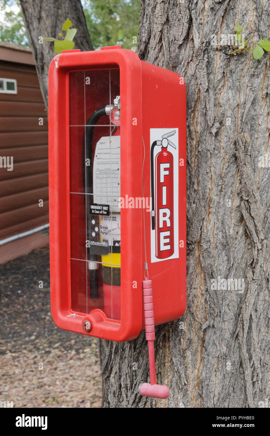 Fire cheap extinguisher outside