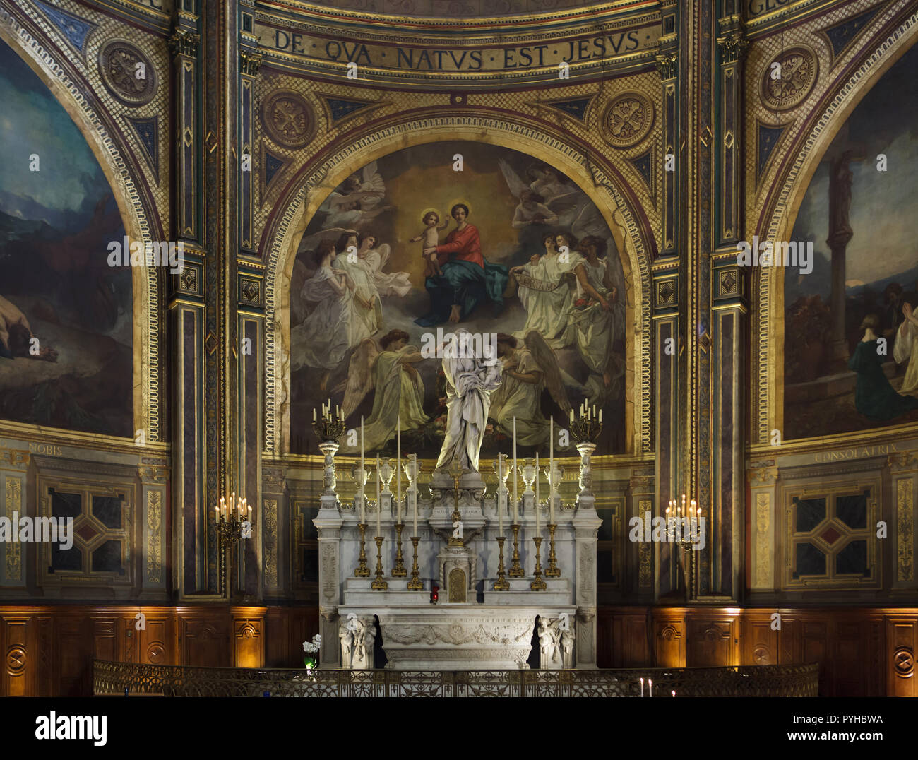Chapel of the Virgin in the Church of Saint Eustache (Église Saint