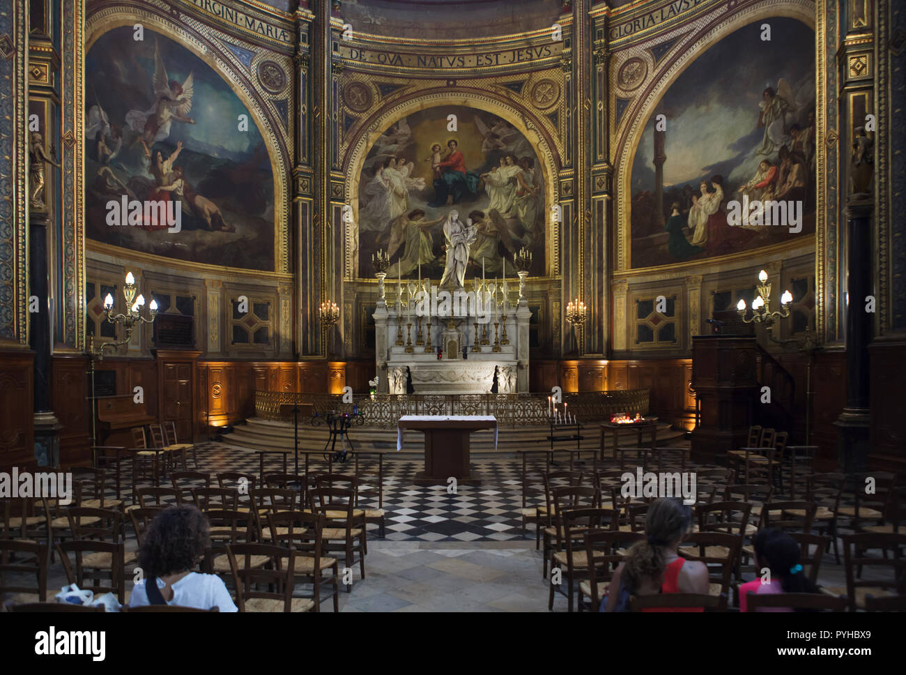 Chapel of the Virgin in the Church of Saint Eustache (Église Saint