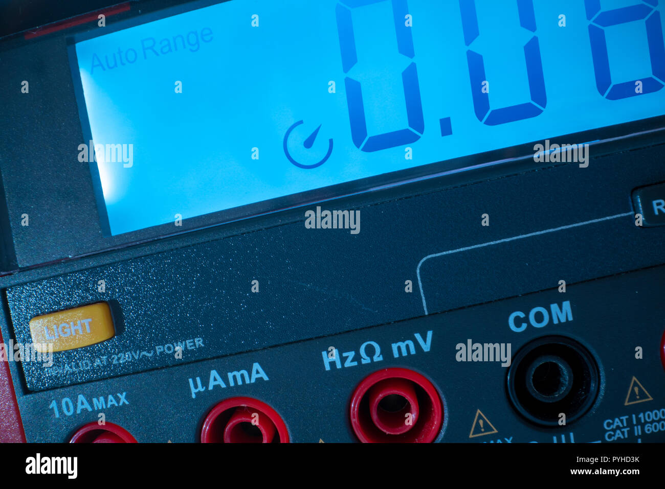 Electronic measuring instrument. Function generator and Multimeter
