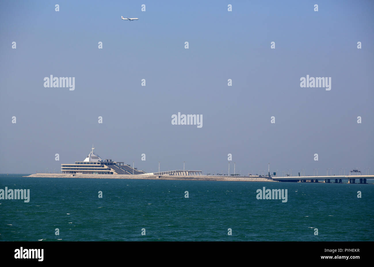 Hong Kong–Zhuhai–Macau Bridge Stock Photo